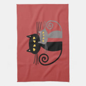 Linge De Cuisine Chat noir, chat gris (Vertical)