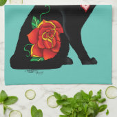 Linge De Cuisine Chat noir de Sugar (Plié)