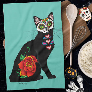 Linge De Cuisine Chat noir de Sugar