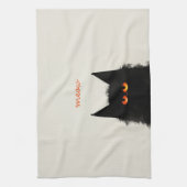 Linge De Cuisine Chat noir grumeux (Vertical)