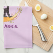Linge De Cuisine Chat noir - Vous êtes magique (Quart Plié)