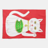 Linge De Cuisine Chat Oriental Lucky (Horizontal)