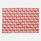 Linge De Cuisine Chat Oriental Lucky Patterned (Horizontal)
