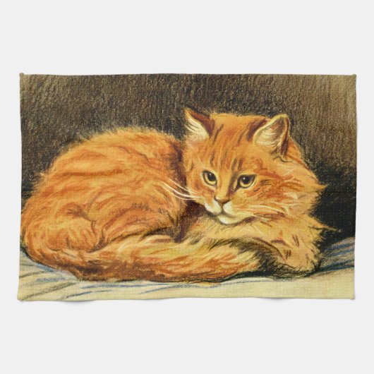 Linge De Cuisine Chat roux spirituel (Horizontal)