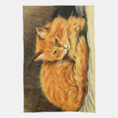 Linge De Cuisine Chat roux spirituel (Vertical)