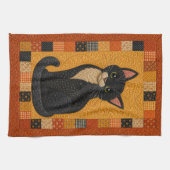 Linge De Cuisine Chat Smoking Quilt (Horizontal)