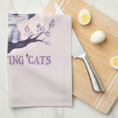 Linge De Cuisine Chat sorcier enchanteur (Quart Plié)