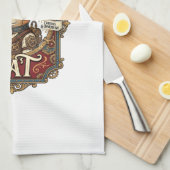 Linge De Cuisine Chat Steampunk Steampunk Chat Vintage (Quart Plié)