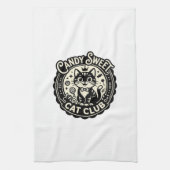 Linge De Cuisine Chat Sucré Mignon Graphique de Chat Drôle - Candy (Vertical)
