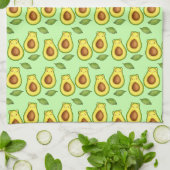 Linge De Cuisine Chat vert Avocado (Plié)