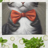 Linge De Cuisine Chat victorien (Plié)
