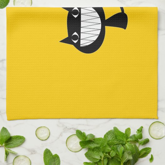 Linge De Cuisine Chat vilain (Plié)