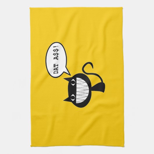 Linge De Cuisine Chat vilain (Vertical)