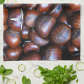 Linge De Cuisine Châtaignes (Plié)