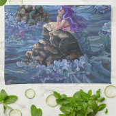 Linge De Cuisine Château de sirène (Plié)