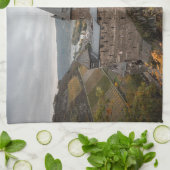 Linge De Cuisine Château de Stahleck Bacharach Allemagne (Plié)