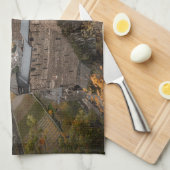 Linge De Cuisine Château de Stahleck Bacharach Allemagne (Quart Plié)