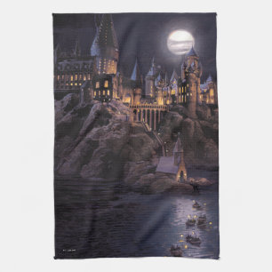 Linge De Cuisine Château Harry Potter Grand lac à Hogwarts