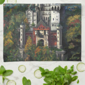 Linge De Cuisine Château Schloss Neuschwanstein (Plié)