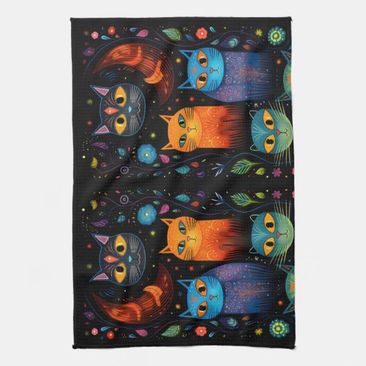 Linge De Cuisine chats (Vertical)