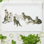 Linge De Cuisine Chats, Alexandre Steinlen (Plié)