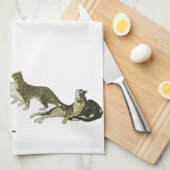 Linge De Cuisine Chats, Alexandre Steinlen (Quart Plié)