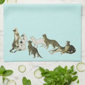 Linge De Cuisine Chats, Alexandre Steinlen (Plié)