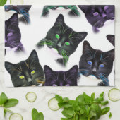 Linge De Cuisine Chats cool (Plié)