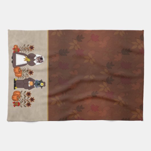 Linge De Cuisine Chats de thanksgiving (Horizontal)