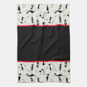 Linge De Cuisine Chats noirs Kooky (Vertical)