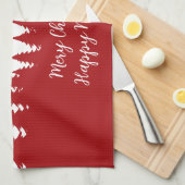 Linge De Cuisine Chaussettes père Noël (Quart Plié)