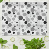 Linge De Cuisine Chaussettes pois Memphis (Plié)