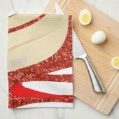 Linge De Cuisine chaussons rubis (Quart Plié)