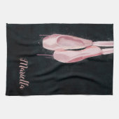 Linge De Cuisine Chaussures de ballet rose Pop Art (Horizontal)