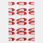 Linge De Cuisine Chaussures rouges (Vertical)