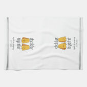 Linge De Cuisine Cheddar Ensemble Cute Funky Cheese Pun (Horizontal)