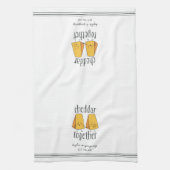 Linge De Cuisine Cheddar Ensemble Cute Funky Cheese Pun (Vertical)
