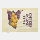 Linge De Cuisine Cheese Scone Time — Kitchen Tea Towel (Horizontal)