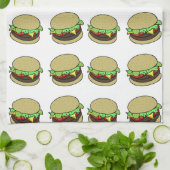 Linge De Cuisine Cheeseburger (Plié)