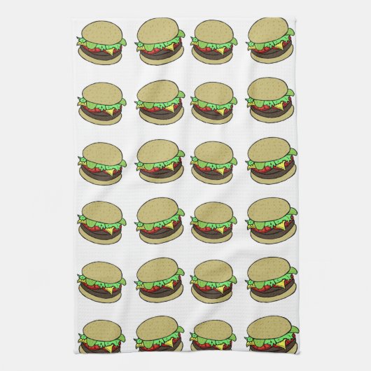 Linge De Cuisine Cheeseburger (Vertical)