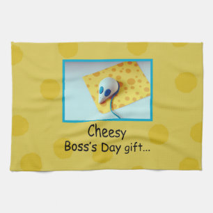 Linge De Cuisine Cheesy Boss's Day, Holiday, Humour