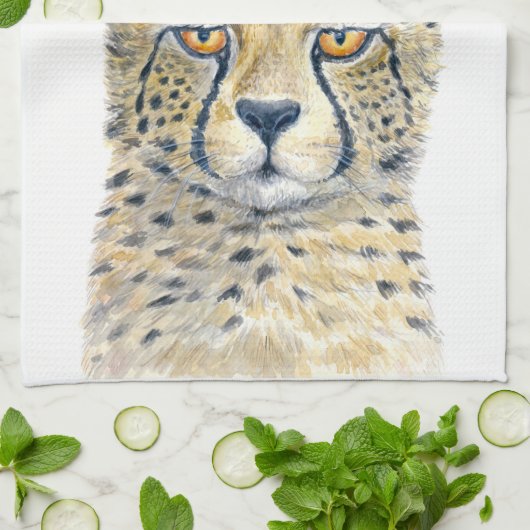 Linge De Cuisine Cheetah (Plié)