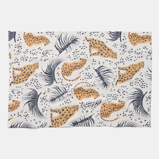 Linge De Cuisine Cheetah (Horizontal)