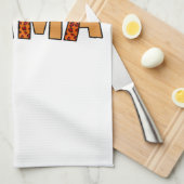 Linge De Cuisine Cheetah Print Leopard Maman (Quart Plié)