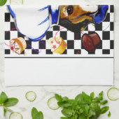 LINGE DE CUISINE CHEF BEAGLE (Plié)