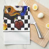 LINGE DE CUISINE CHEF BEAGLE (Quart Plié)