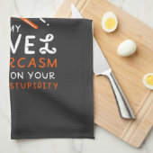 Linge De Cuisine Chef Cook Funny Cadeau (Quart Plié)