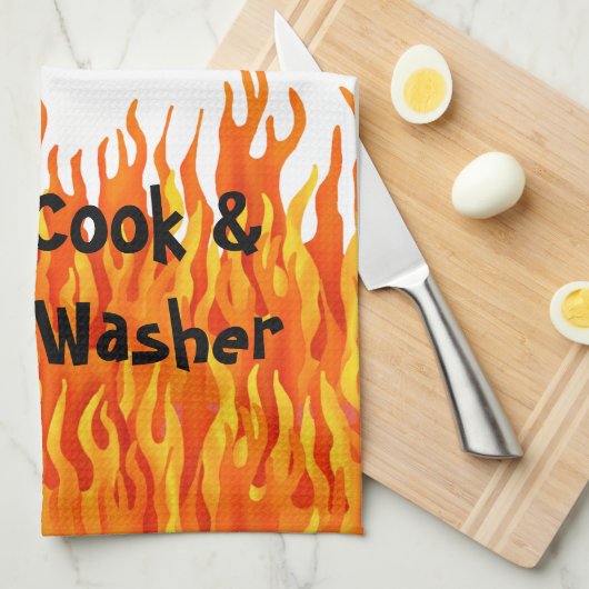 Linge De Cuisine Chef cuisinier et lave-bouteille (Quart Plié)