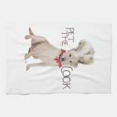 Linge De Cuisine Chef de trieuse du Labrador jaune (Horizontal)