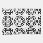 Linge De Cuisine Chef des pompiers (Horizontal)